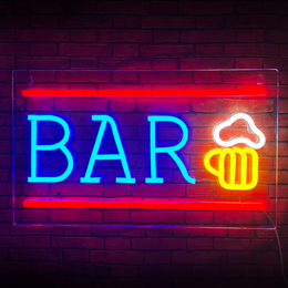custom bar signs neon